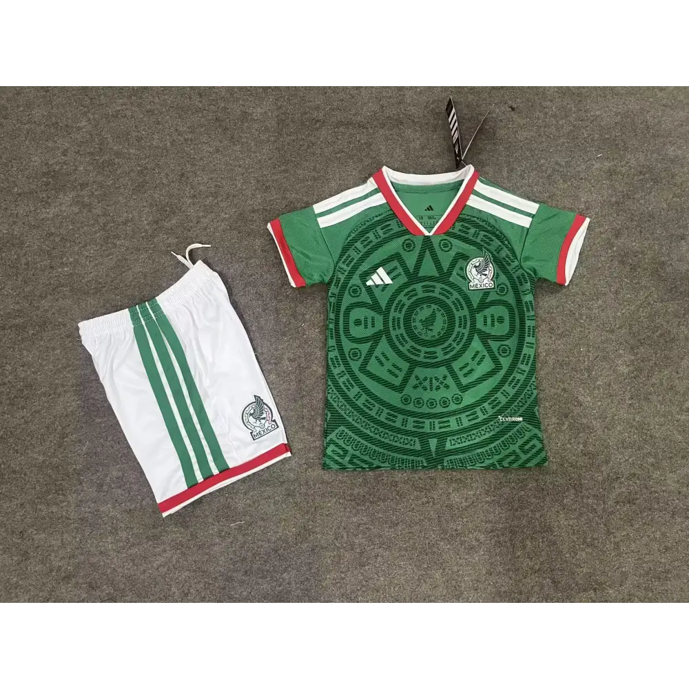 Kit enfant Mexique Domicile coupe du monde 2026