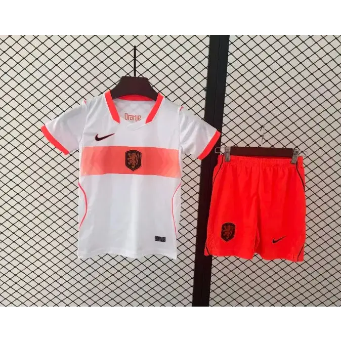 Kit enfant Pays-Bas Coupe du Monde 2026 Extérieur