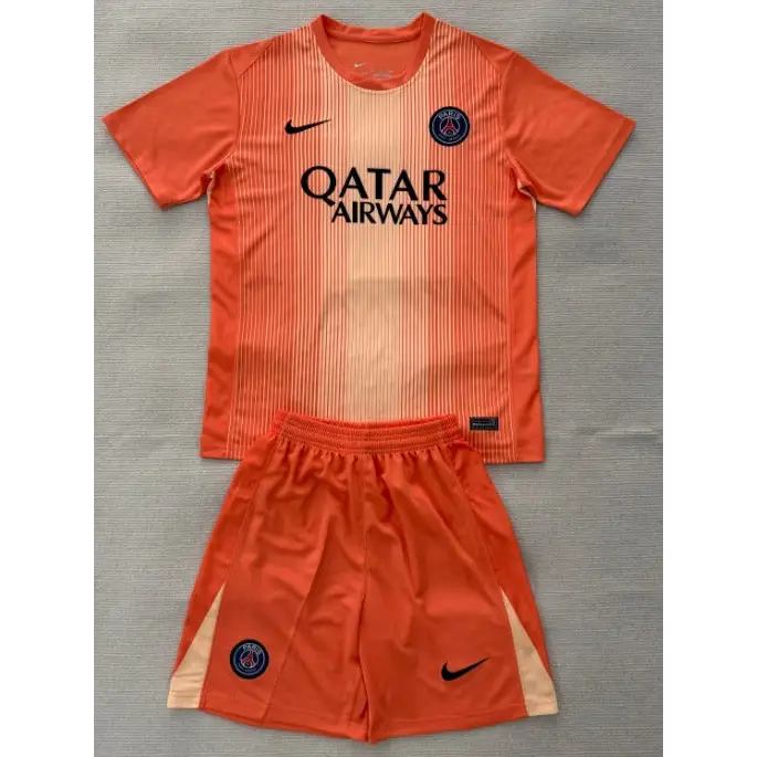 Kit Enfant PSG Gardien orange 2025/2026