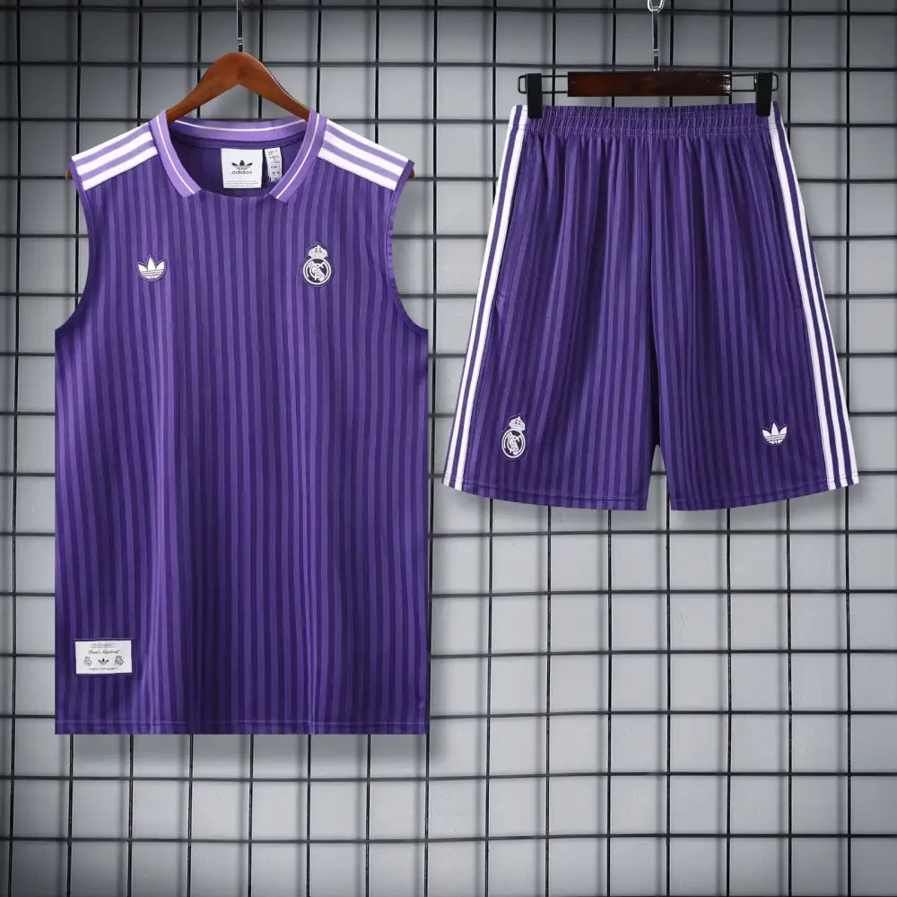 Kit Entraînement Real Madrid Violet 2025/2026