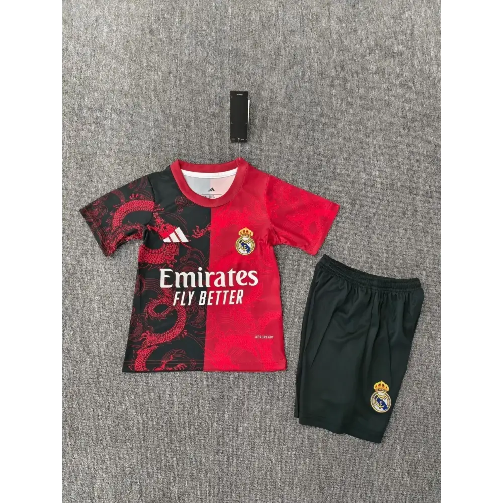Kit enfant Real Madrid Spécial Edition Rouge 25/26