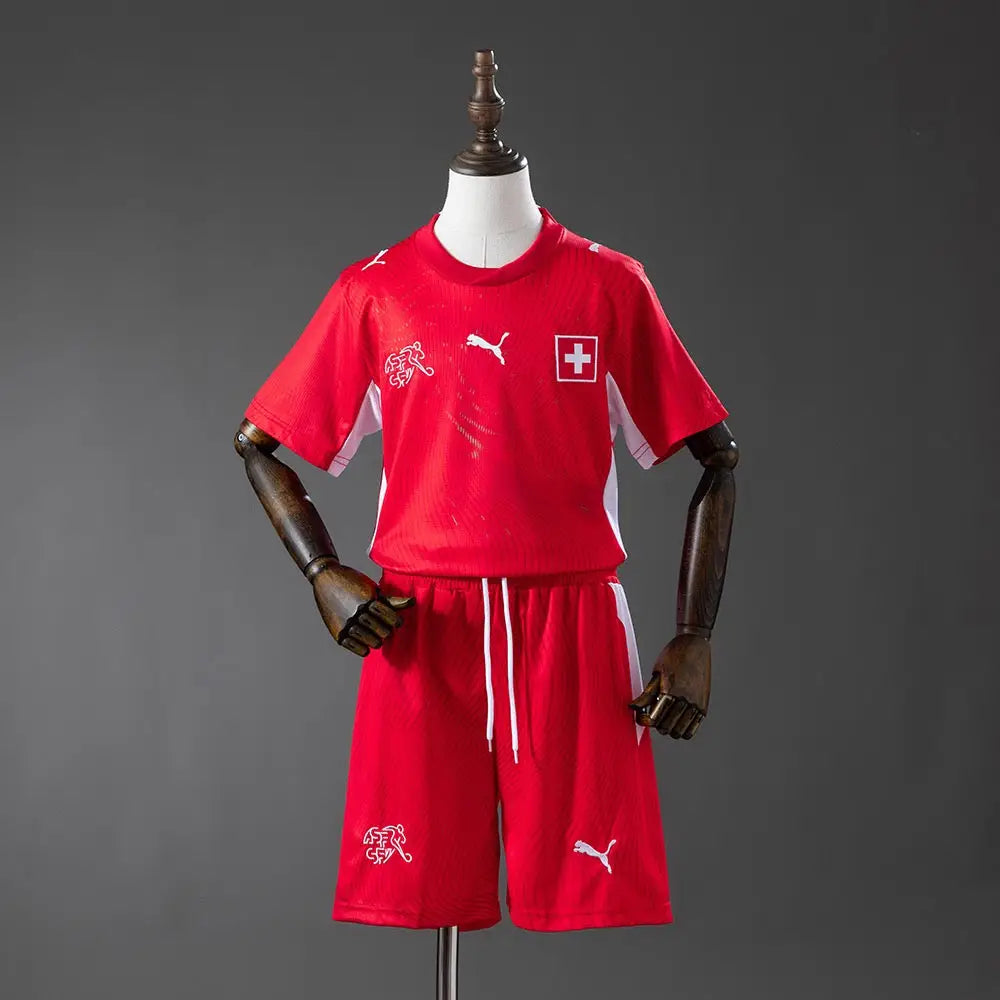 Kit enfant Suisse Coupe du Monde 2026 Domicile