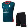 Kit Entraînement AC Milan turquoise 2025/2026