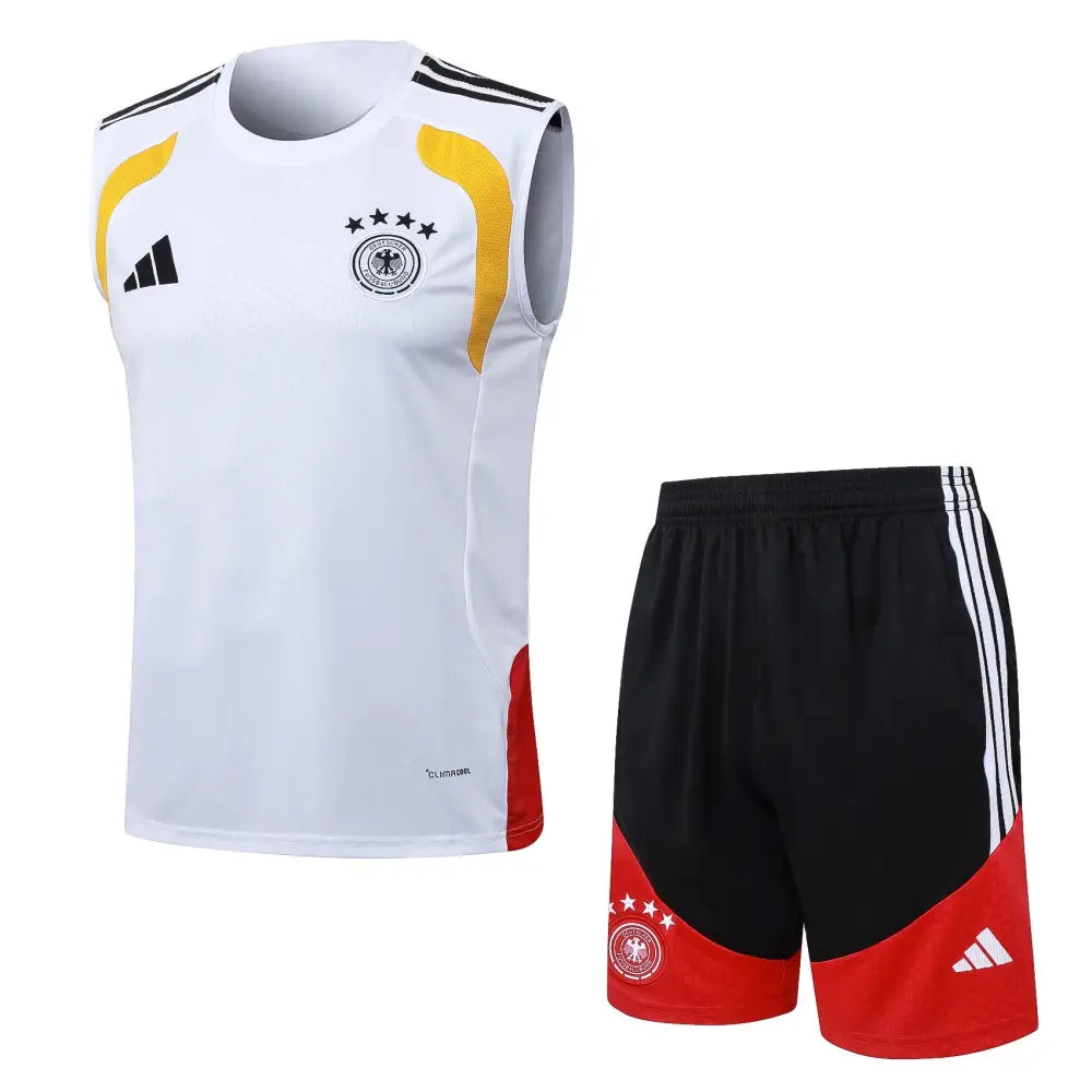 Kit Entraînement Allemagne Blanc & Jaune 2025/2026