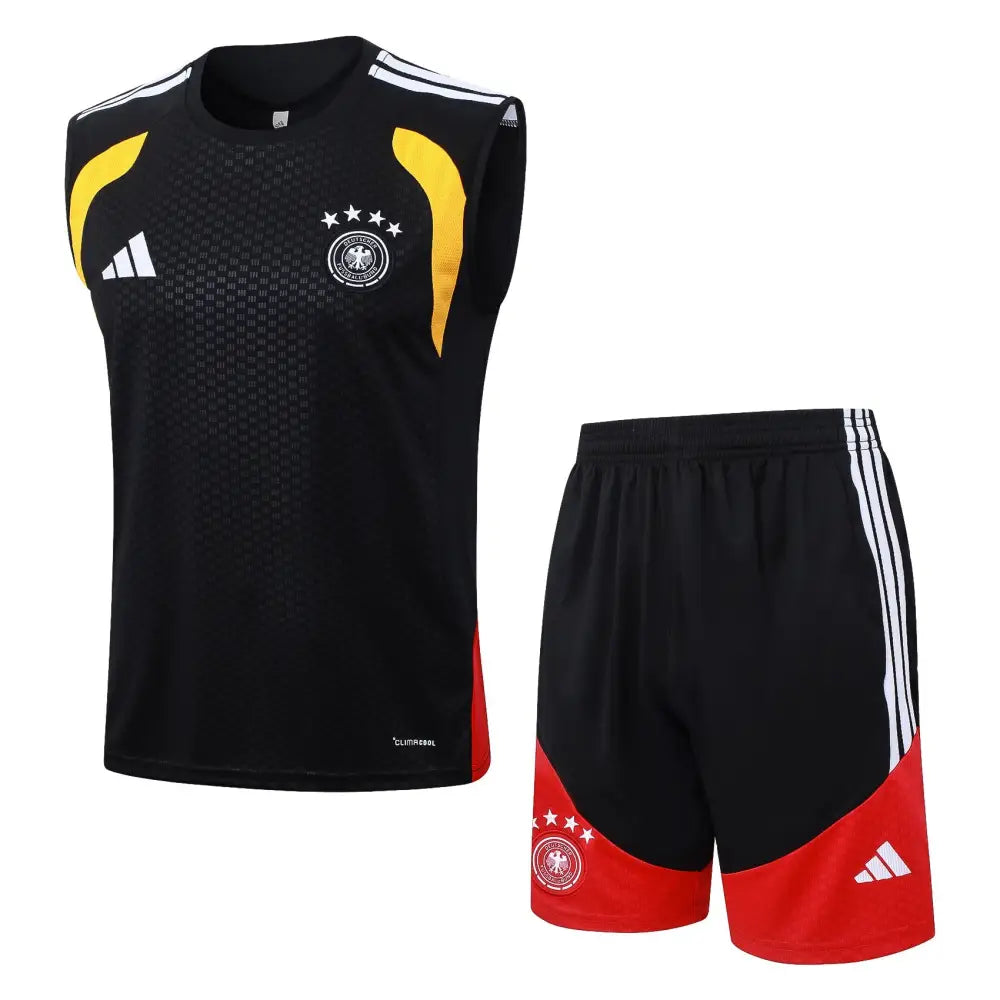 Kit Entraînement Allemagne Noir & Jaune 2025/2026