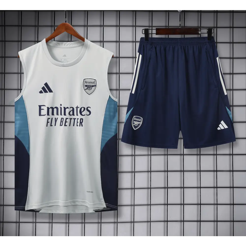 Kit Entraînement Arsenal Blanc 2025/2026