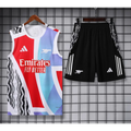 Kit Entraînement Arsenal Bleu Rouge & Blanc 2025/2026