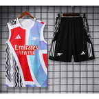 Kit Entraînement Arsenal Bleu Rouge & Blanc 2025/2026