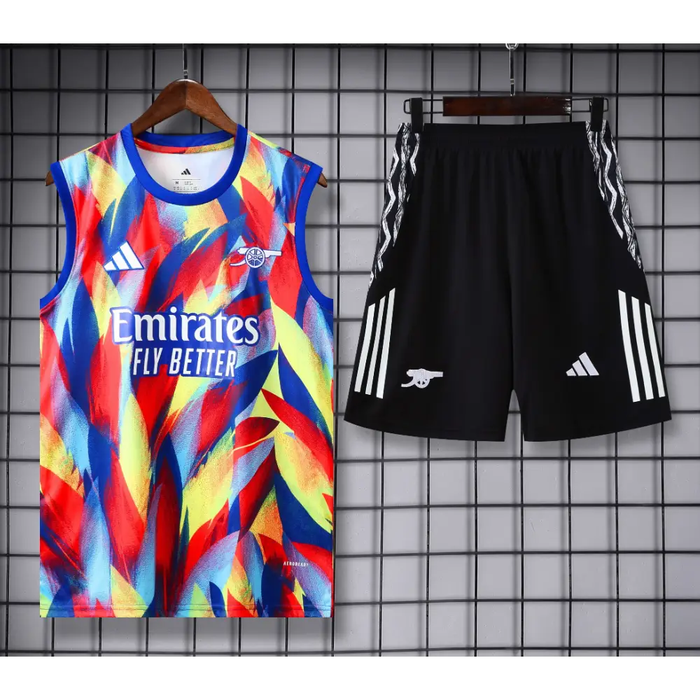 Kit Entraînement Arsenal Bleu Rouge & Jaune 2025/2026