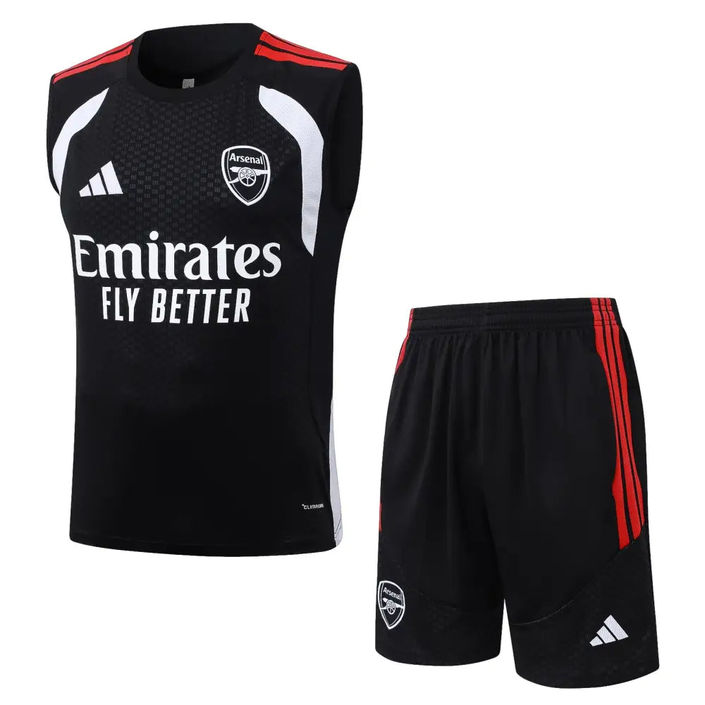 Kit Entraînement Arsenal Noir 2025/2026