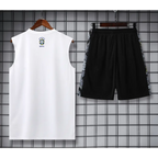 Kit Entraînement Brésil Noir & Blanc 2025/2026