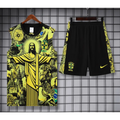 Kit Entraînement Brésil Noir & Jaune 2025/2026