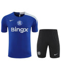 Kit Entraînement Chelsea Bleu 2025/2026 Manches courtes