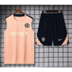 Kit Entraînement Chelsea Bleu & Saumon 2025/2026