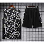 Kit Entraînement Chelsea Noir Rayé 2025/2026