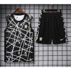 Kit Entraînement Chelsea Noir Rayé 2025/2026
