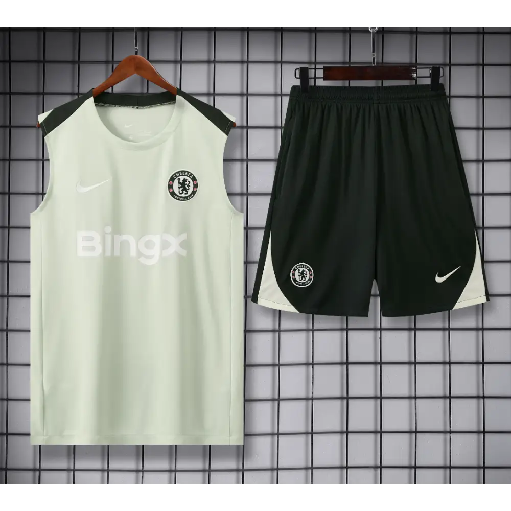 Kit Entraînement Chelsea Vert Clair 2025/2026