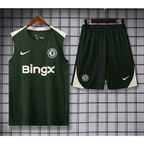 Kit Entraînement Chelsea Vert Foncé 2025/2026
