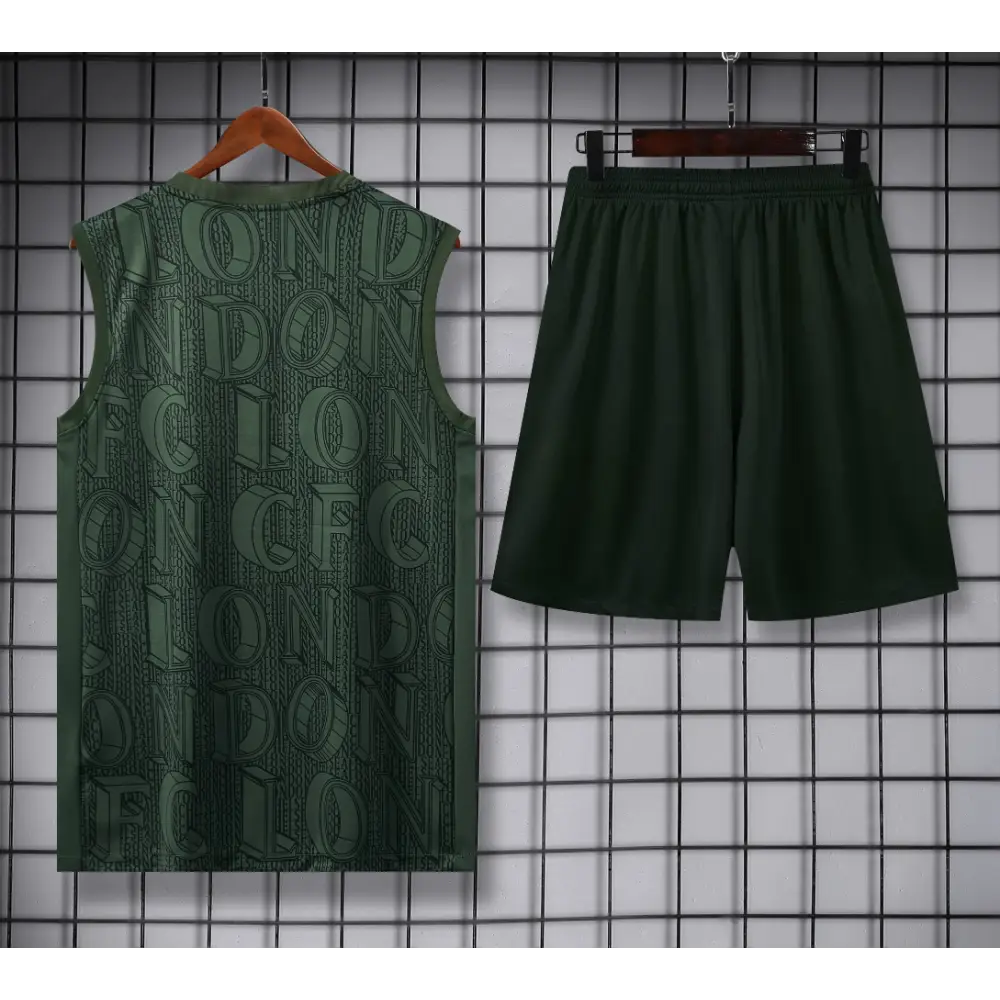 Kit Entraînement Chelsea Vert & Motifs 2025/2026