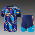 Kit Entraînement Espagne Bleu pré match 2025/2026 Manches courtes