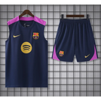 Kit Entraînement FC Barcelone Bleu & Rose 2025/2026