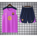 Kit Entraînement FC Barcelone Rose & Bleu 2025/2026