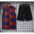 Kit Entraînement FC Barcelone Rouge & Bleu 2025/2026