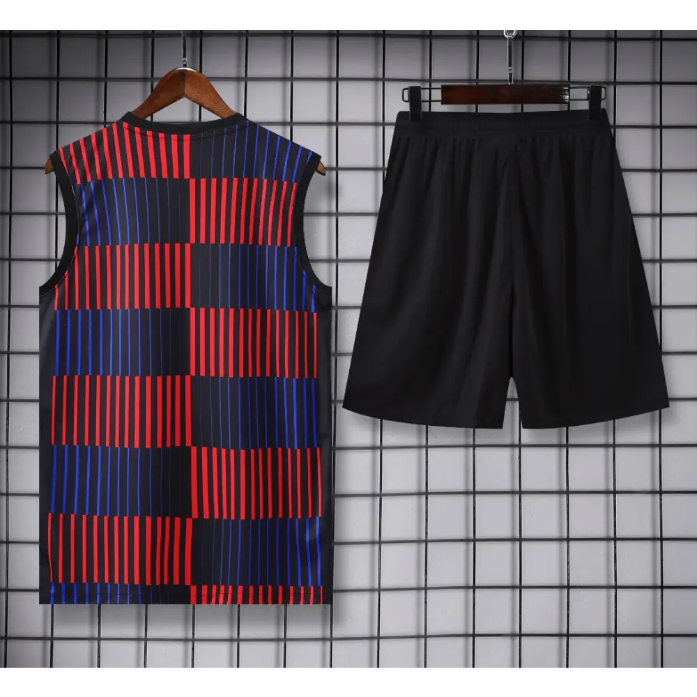Kit Entraînement FC Barcelone Rouge & Bleu 2025/2026