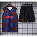 Kit Entraînement FC Barcelone Rouge & Bleu 2025/2026