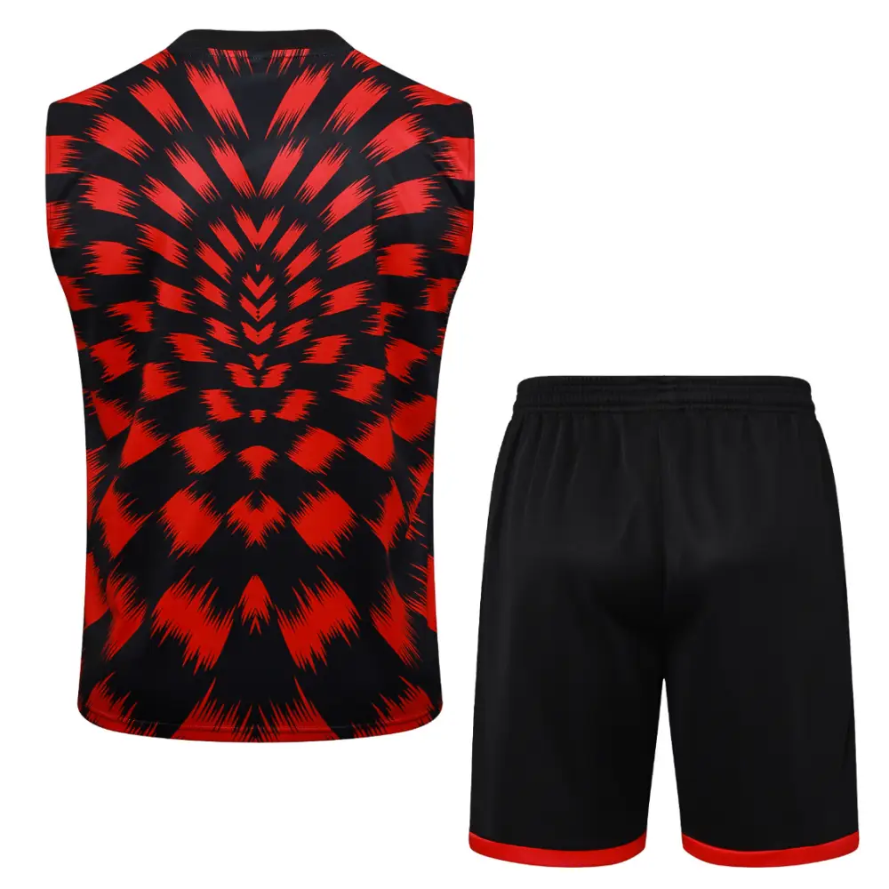 Kit Entraînement Flamengo Rouge & Noir 2025/2026