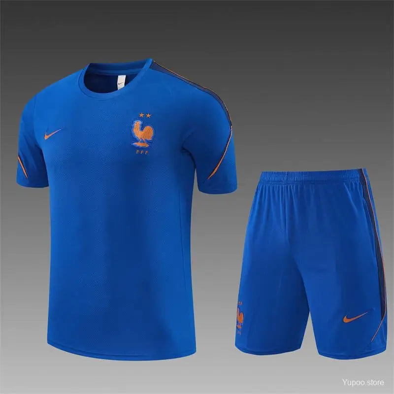 Kit Entraînement France Coupe du monde 2026 Manches courtes