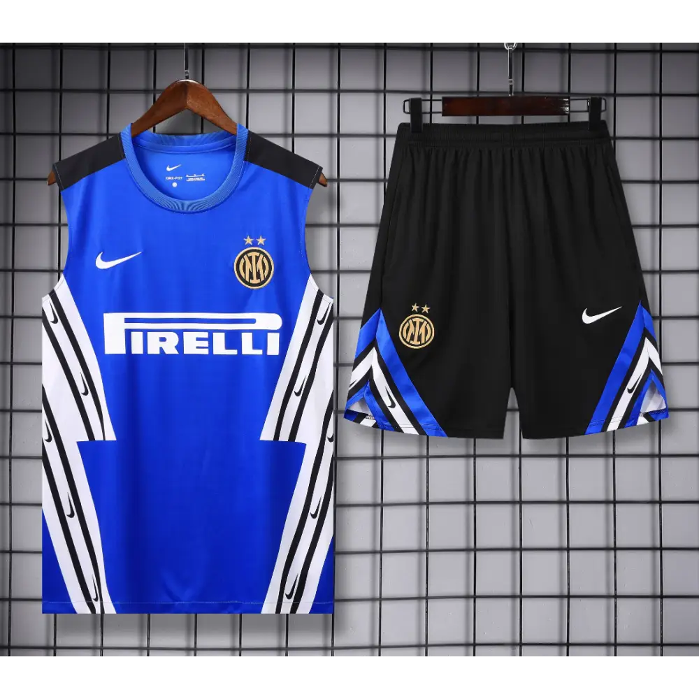 Kit Entraînement Inter Milan Bleu & Noir 2025/2026