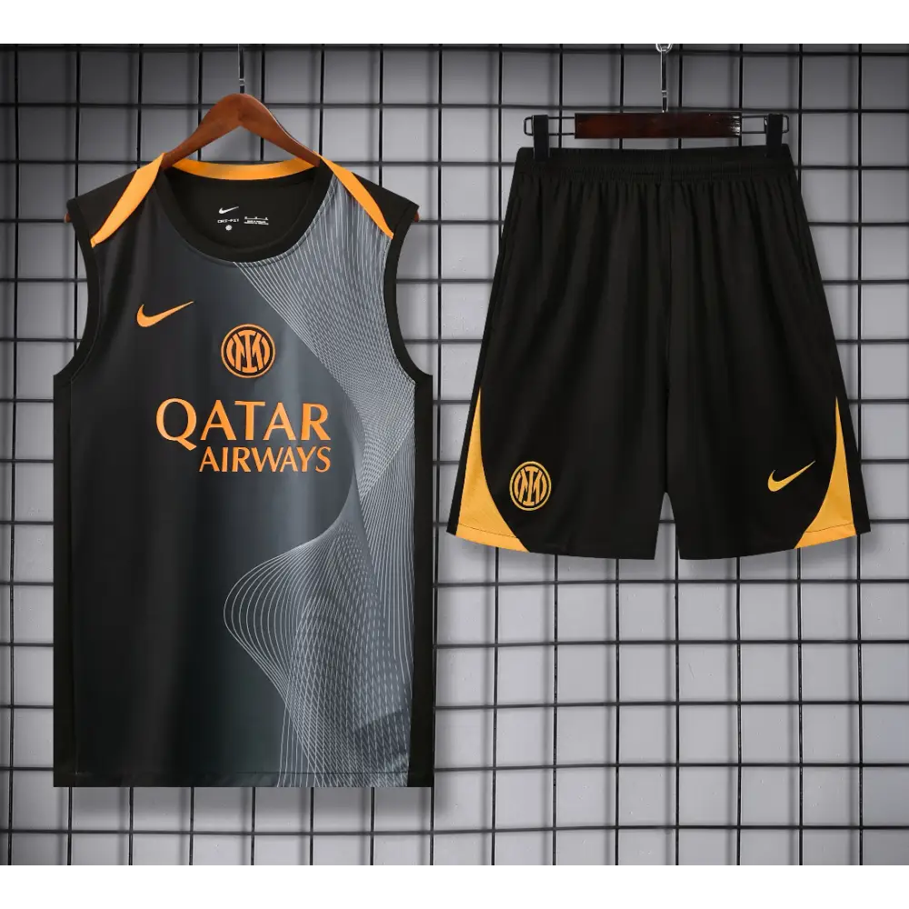 Kit Entraînement Inter Milan Noir 2025/2026