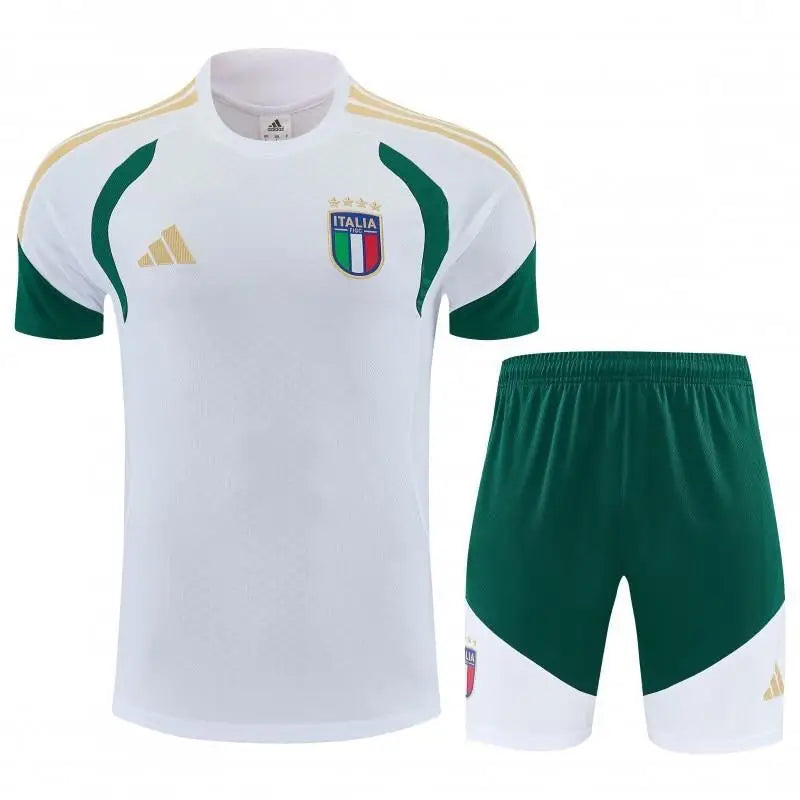 Kit Entraînement Italie Blanc 2025/2026 Manches courtes