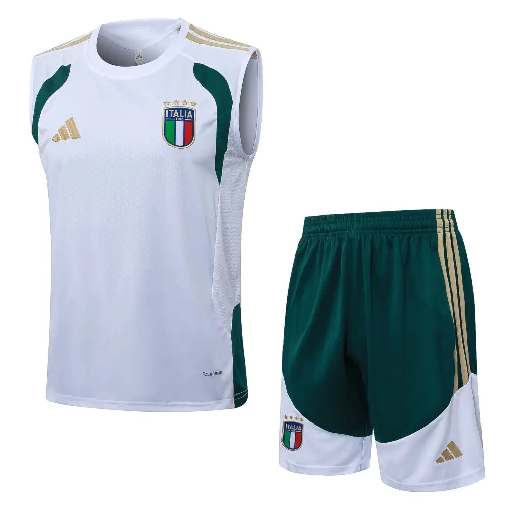 Kit Entraînement Italie Vert & Blanc 2025/2026