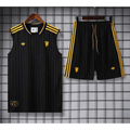 Kit Entraînement Manchester United Icon Noir & Jaune 2025/2026