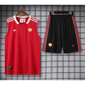 Kit Entraînement Manchester United Icon Noir & Rouge 2025/2026