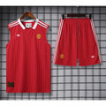 Kit Entraînement Manchester United Rouge 2025/2026