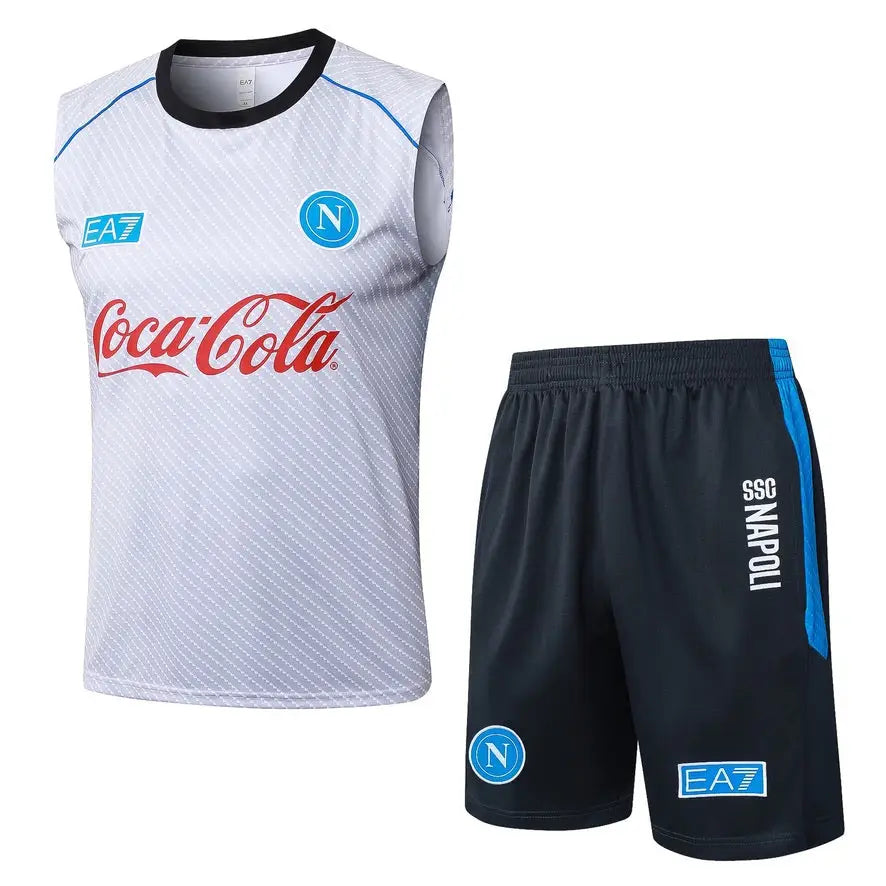 Kit Entraînement Naples SSC Blanc 2025/2026