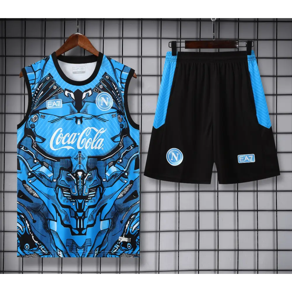 Kit Entraînement Naples SSC Bleu 2025/2026