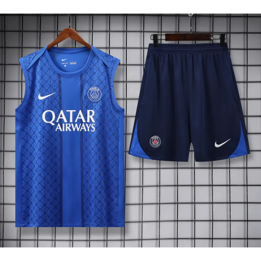 Kit Entraînement PSG Bleu & Motifs 2025/2026