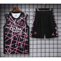 Kit Entraînement PSG Jordan Noir & rose 2025/2026