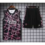 Kit Entraînement PSG Jordan Noir & rose 2025/2026