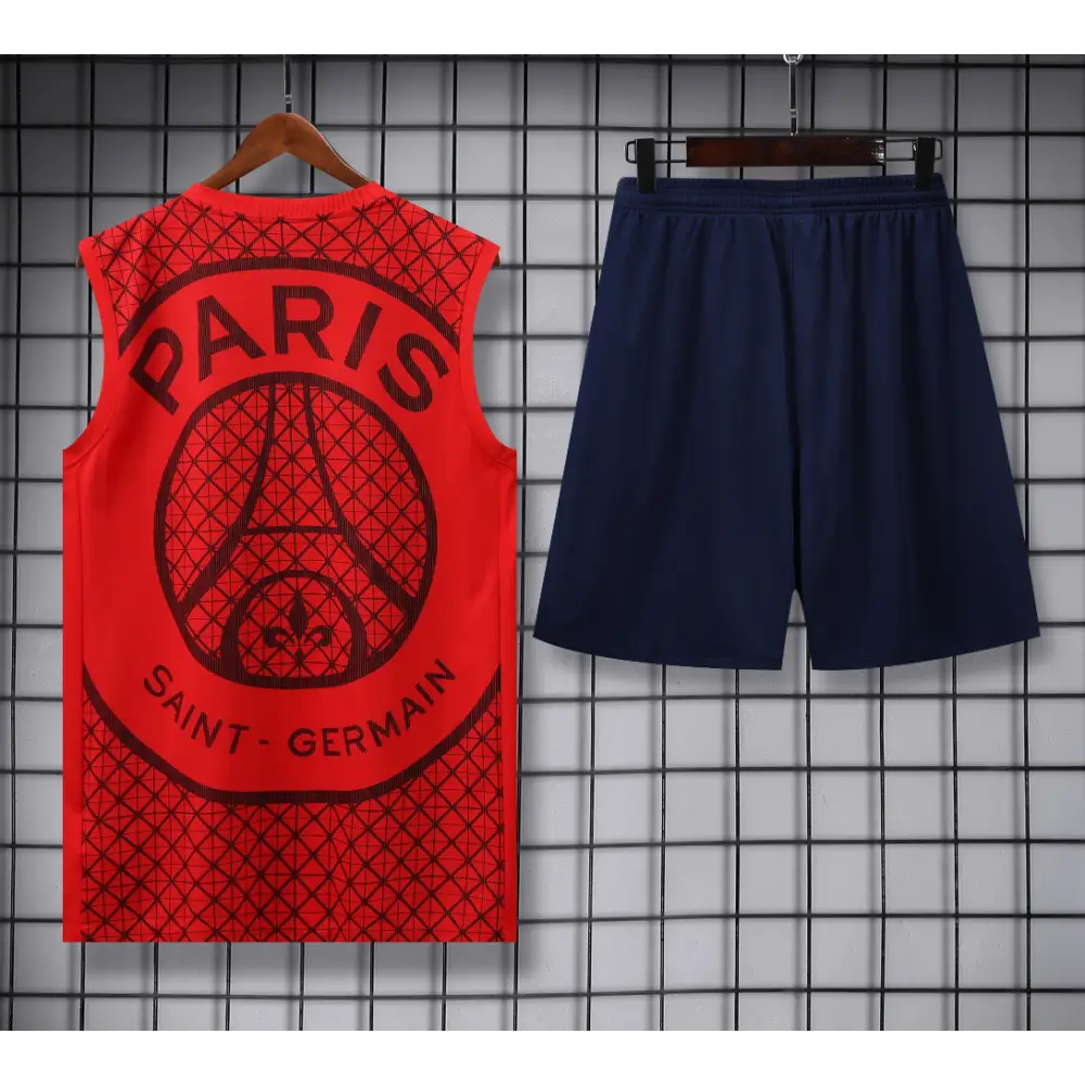 Kit Entraînement PSG Rouge & Motifs 2025/2026