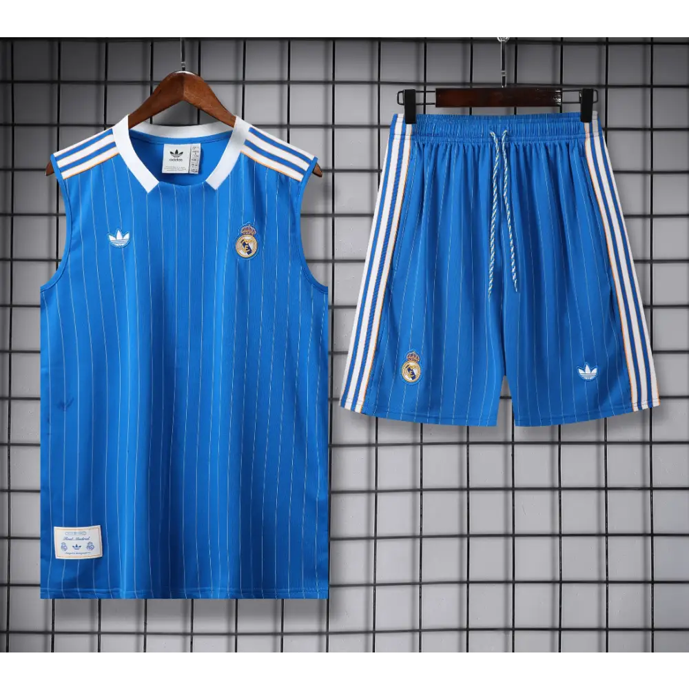 Kit Entraînement Real Madrid Bleu 2025/2026
