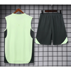 Kit Entraînement Real Madrid Gris & Jaune 2025/2026