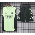 Kit Entraînement Real Madrid Gris & Jaune 2025/2026