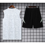 Kit Entraînement Real Madrid Motifs Noir & Blanc 2025/2026