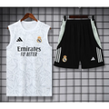 Kit Entraînement Real Madrid Motifs Noir & Blanc 2025/2026