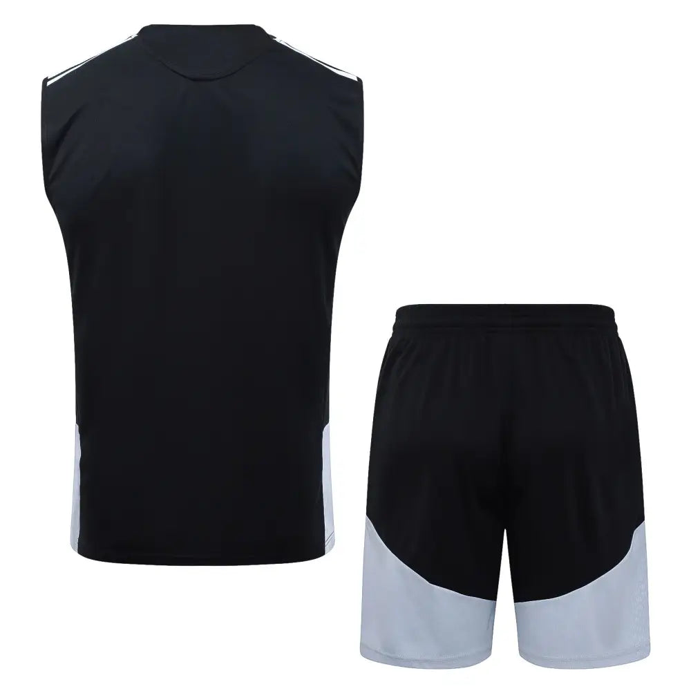 Kit Entraînement Real Madrid Noir et blanc 2025/2026